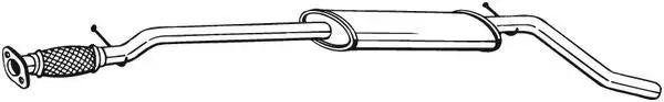 Silencieux central BOSAL 287-455