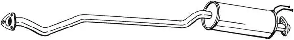 Silencieux central BOSAL 287-441