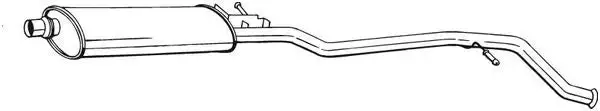Silencieux central BOSAL 287-093