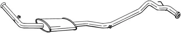 Silencieux central BOSAL 287-313