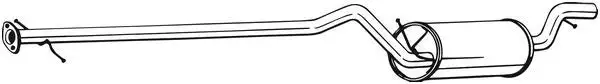 Silencieux central BOSAL 287-077