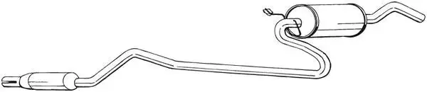 Silencieux central BOSAL 288-773