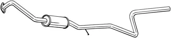Silencieux central BOSAL 289-473