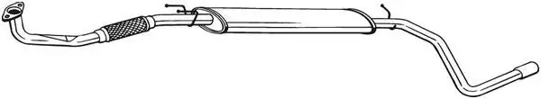 Silencieux central BOSAL 290-305