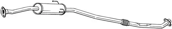 Silencieux central BOSAL 289-415