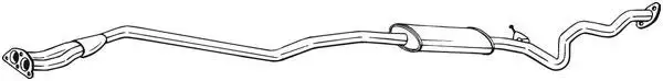 Silencieux central BOSAL 293-009