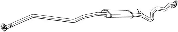 Silencieux central BOSAL 293-011