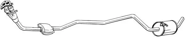 Silencieux central BOSAL 293-773