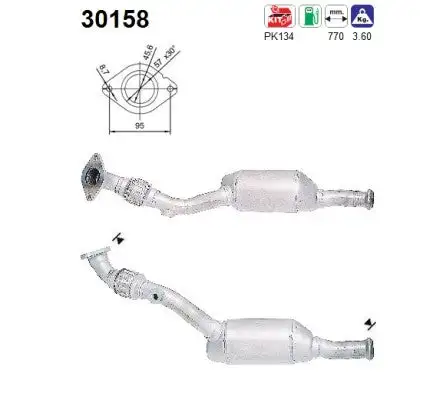 Catalyseur AS  30158