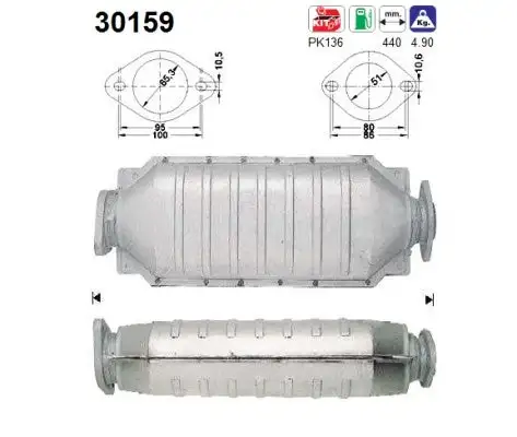 Catalyseur AS  30159