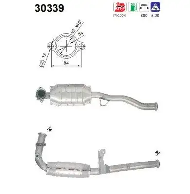 Catalyseur AS  30339