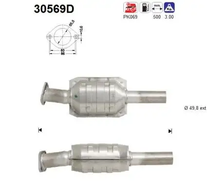 Catalyseur AS  30569D