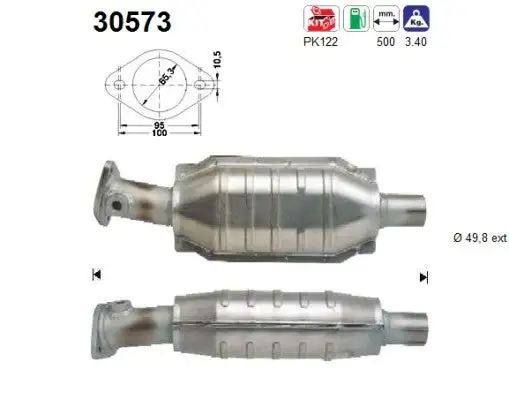 Catalyseur AS  30573