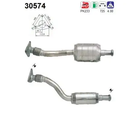 Catalyseur AS  30574