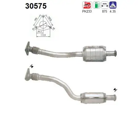 Catalyseur AS  30575