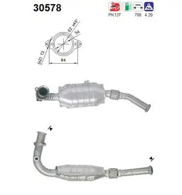 Catalyseur AS  30578
