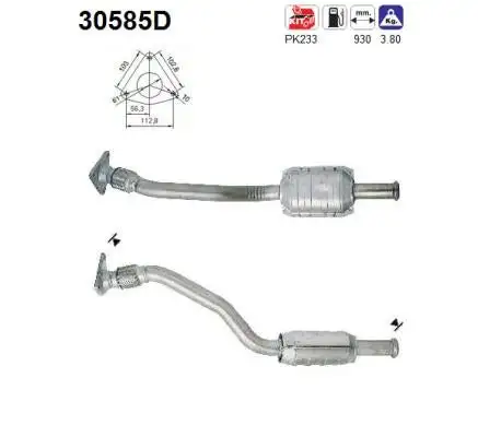 Catalyseur AS  30585D