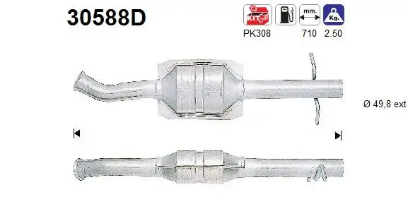 Catalyseur AS  30588D