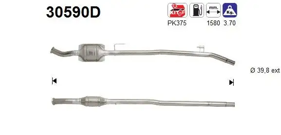 Catalyseur AS  30590D