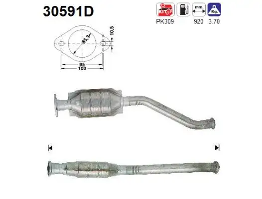 Catalyseur AS  30591D