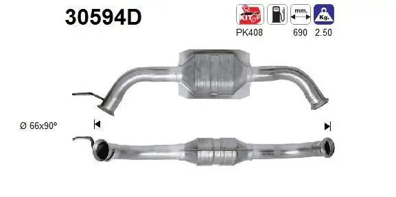 Catalyseur AS  30594D