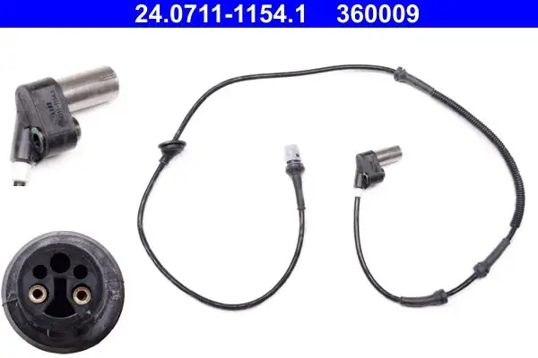 Capteur, vitesse de roue ATE 24.0711-1154.1