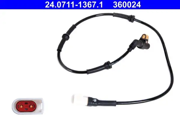 Capteur, vitesse de roue ATE 24.0711-1367.1