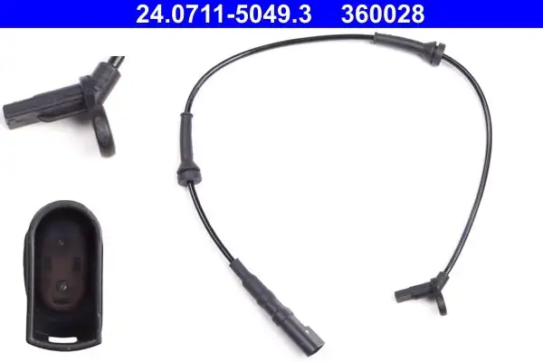 Capteur, vitesse de roue ATE 24.0711-5049.3