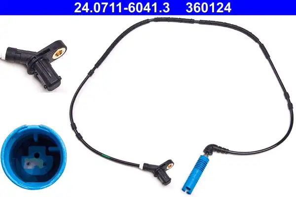Capteur, vitesse de roue ATE 24.0711-6041.3