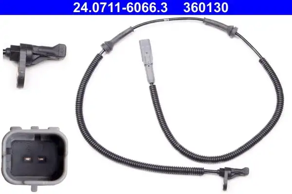Capteur, vitesse de roue ATE 24.0711-6066.3
