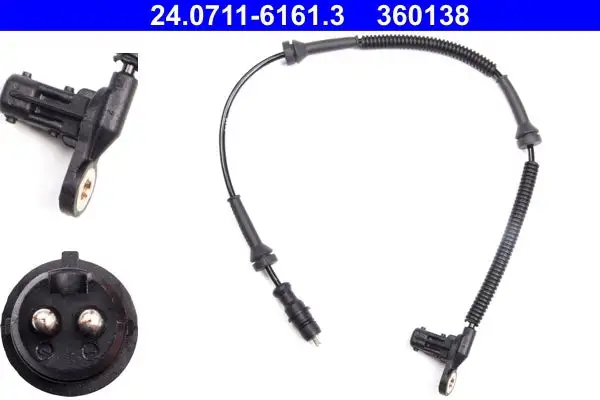 Capteur, vitesse de roue ATE 24.0711-6161.3