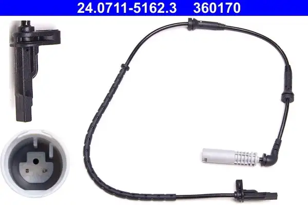Capteur, vitesse de roue ATE 24.0711-5162.3