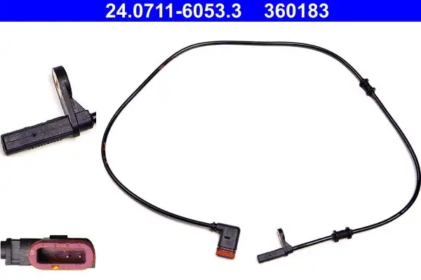 Capteur, vitesse de roue ATE 24.0711-6053.3