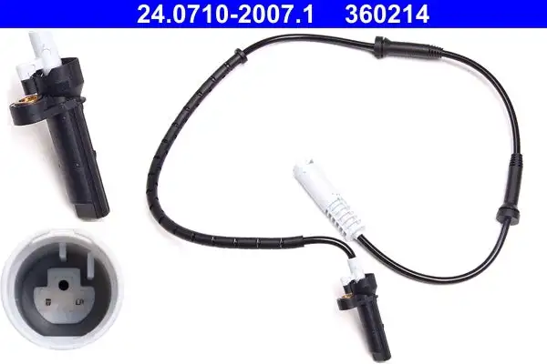 Capteur, vitesse de roue ATE 24.0710-2007.1