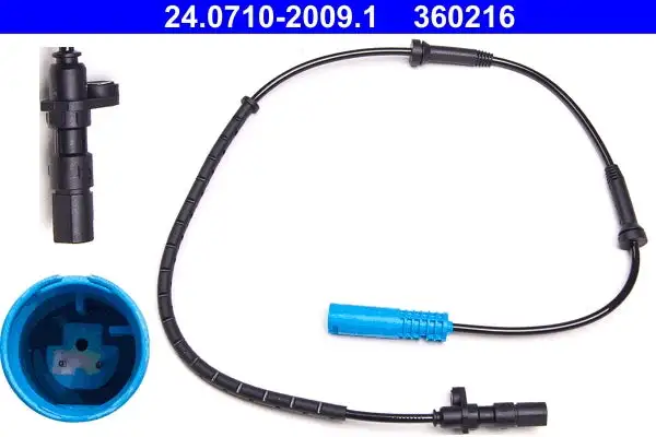 Capteur, vitesse de roue ATE 24.0710-2009.1