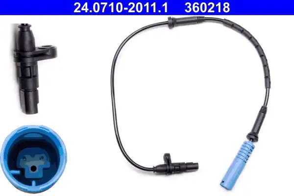 Capteur, vitesse de roue ATE 24.0710-2011.1