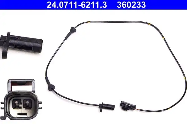 Capteur, vitesse de roue ATE 24.0711-6211.3