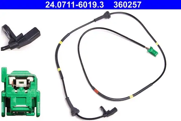Capteur, vitesse de roue ATE 24.0711-6019.3