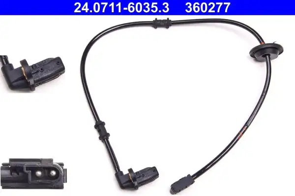 Capteur, vitesse de roue ATE 24.0711-6035.3