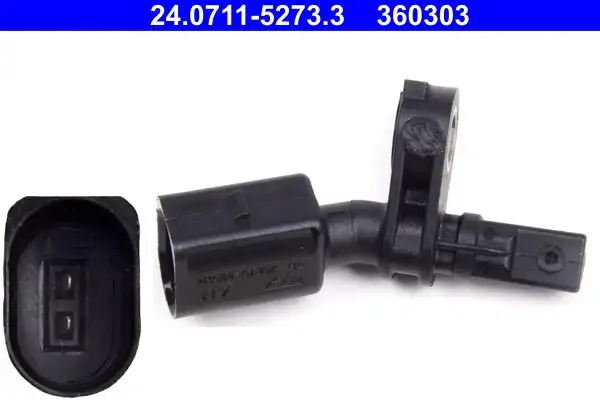 Capteur, vitesse de roue ATE 24.0711-5273.3