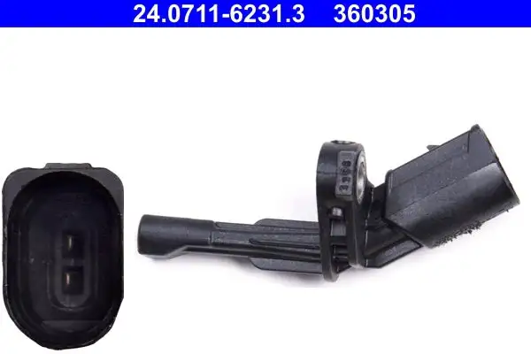 Capteur, vitesse de roue ATE 24.0711-6231.3