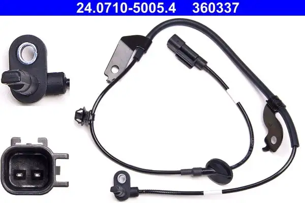 Capteur, vitesse de roue ATE 24.0710-5005.4