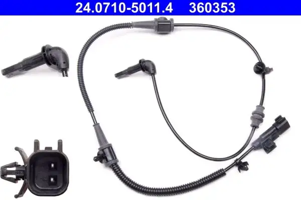 Capteur, vitesse de roue ATE 24.0710-5011.4