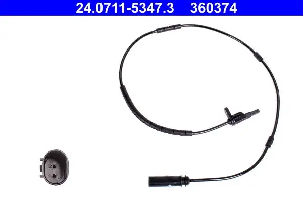 Capteur, vitesse de roue ATE 24.0711-5347.3