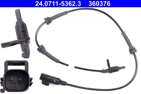 Capteur, vitesse de roue ATE 24.0711-5362.3