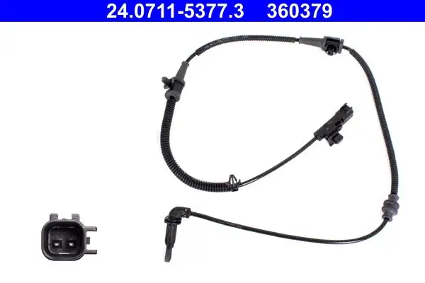 Capteur, vitesse de roue ATE 24.0711-5377.3