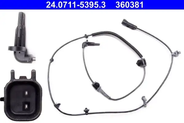 Capteur, vitesse de roue ATE 24.0711-5395.3