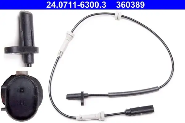 Capteur, vitesse de roue ATE 24.0711-6300.3