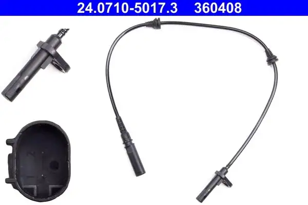 Capteur, vitesse de roue ATE 24.0710-5017.3