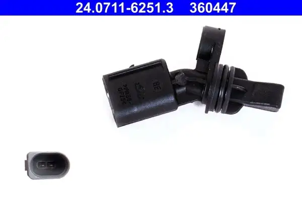 Capteur, vitesse de roue ATE 24.0711-6251.3